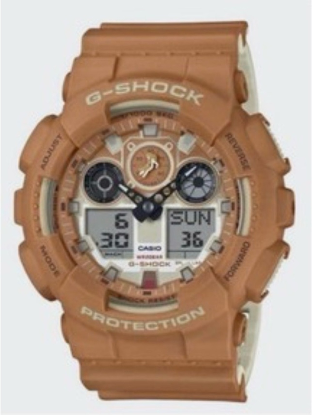 Limited Edition Casio G-SHOCK GA-100SHB-5AJR “Shiba-Inu” Series From Japan (Tan)